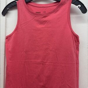 Chic Coral Sleeveless Tank Top